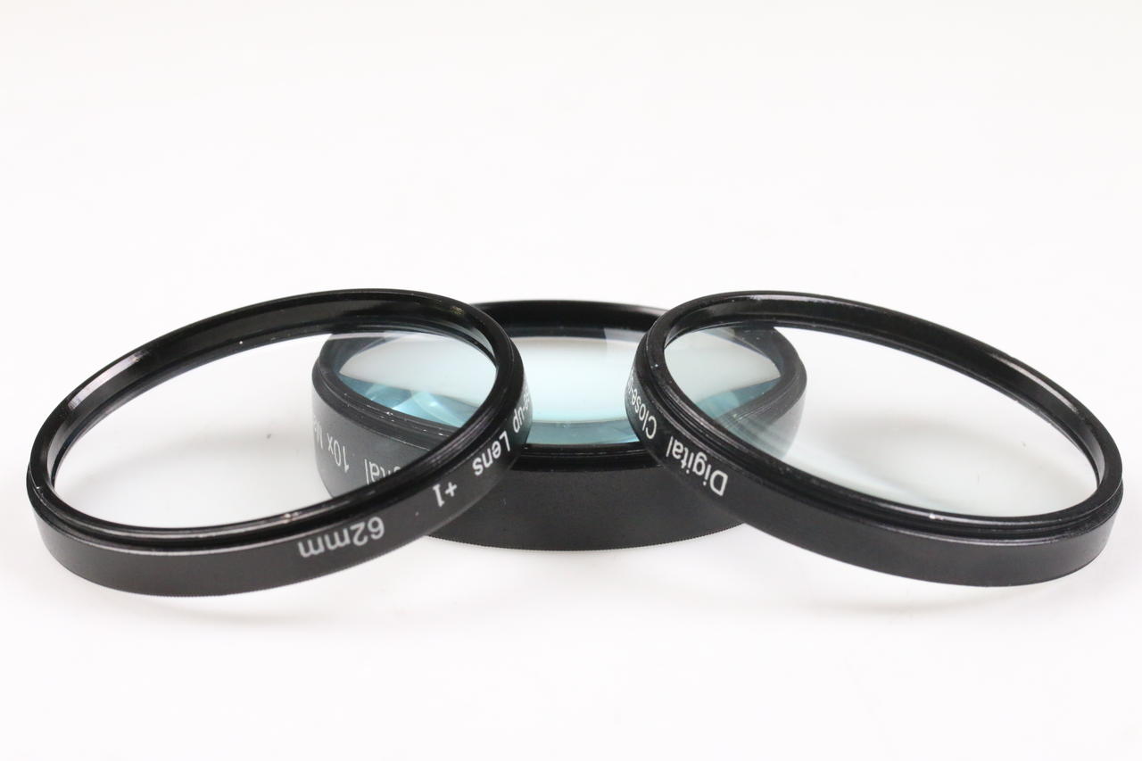 Nahlinsensatz 62mm - 3 Filter