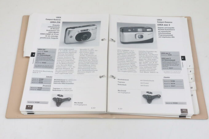 Leica Gesamtkatalog für den Fachhandel 1997 - Image 3