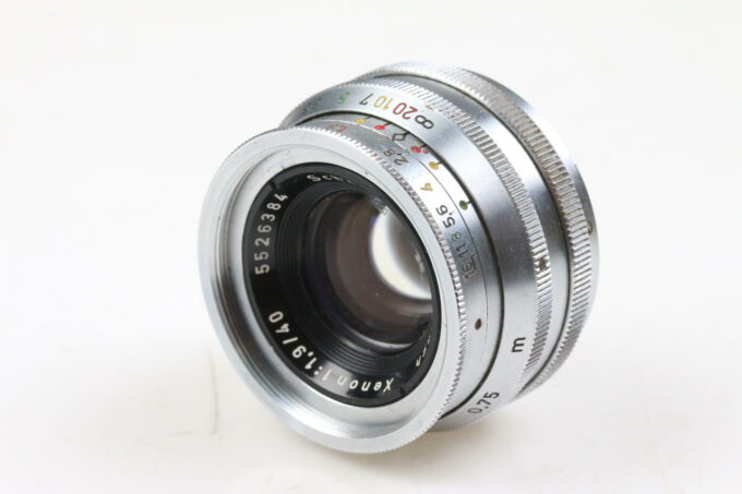 Schneider-Kreuznach Xenon 40mm f/1,9 für Robot Star - #5526384