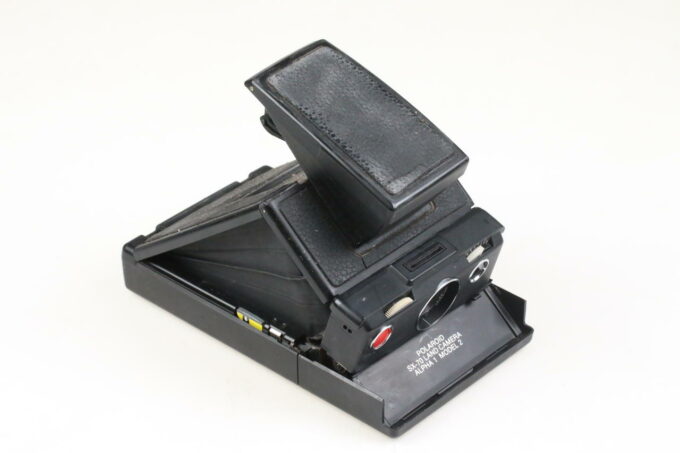 Polaroid SX-70 Land Camera - Alpha 1 Model 2 - schwarz Bastlergerät