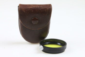 Leica Gelbfilter 1 mit Klemmfassung schwarz