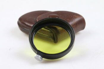 Leica Gelbfilter 1 mit Klemmfassung schwarz