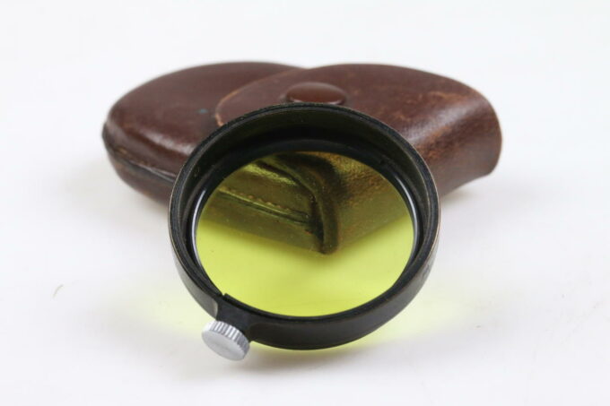 Leica Gelbfilter 1 mit Klemmfassung schwarz
