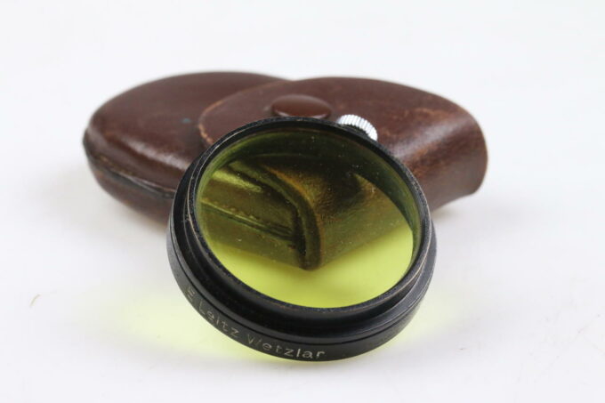 Leica Gelbfilter 1 mit Klemmfassung schwarz