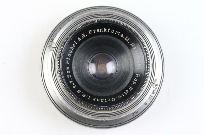 Plaubel Rap. Weitw. Orthar 7,3cm f/6,8 mit Filterhalter  - #100451 - Image 3
