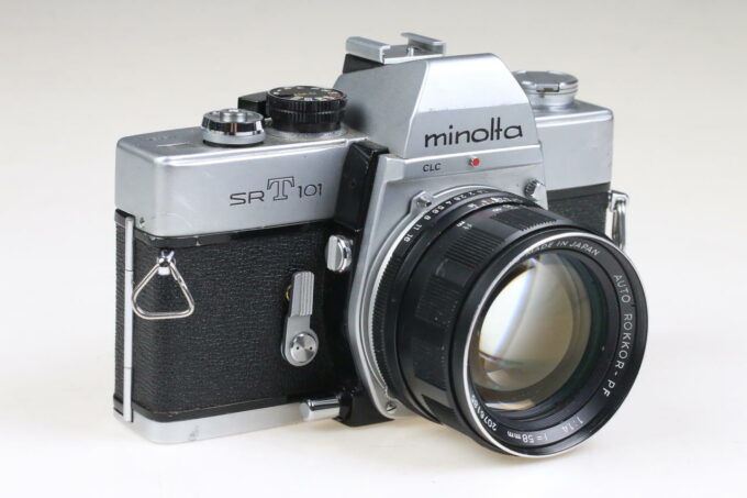 Minolta SR-T 101 mit MC Rokkor-PF 58mm f/1,4 - #1256548