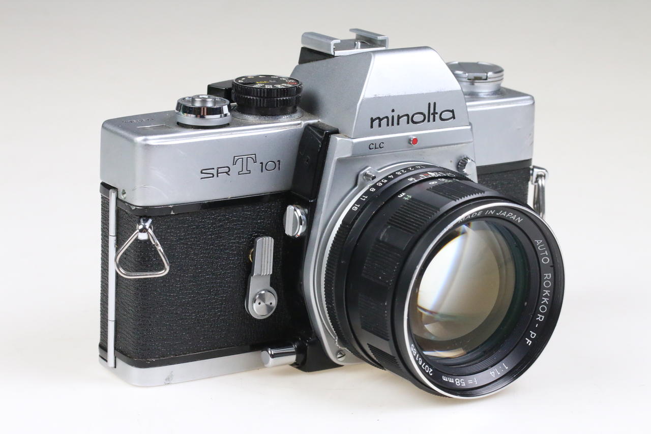 Minolta SR-T 101 mit MC Rokkor-PF 58mm f/1,4 - #1256548 - Image 2