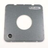 Plaubel Platine 16,6x16,6 cm, Ausriss 6,5cm