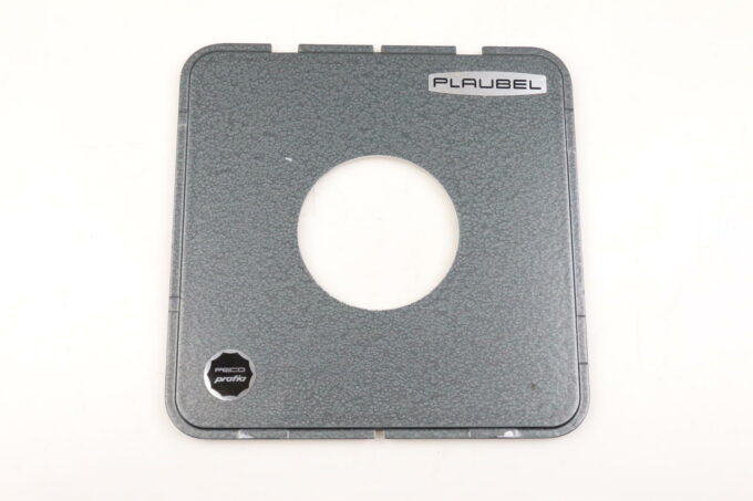 Plaubel Platine 16,6x16,6 cm, Ausriss 6,5cm