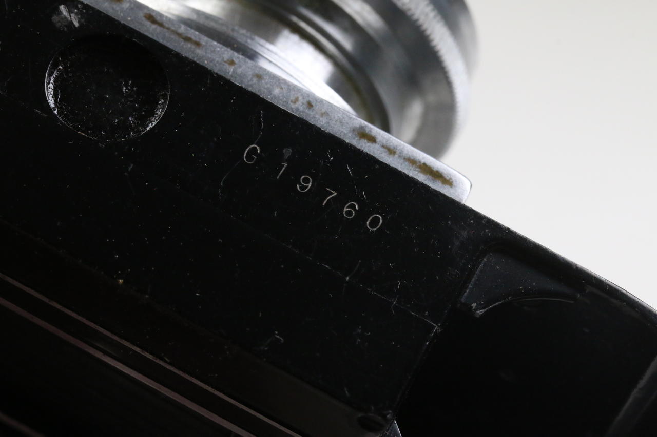 Zeiss Ikon Contax III mit Sonnar 5cm f/2,0 - #G19760