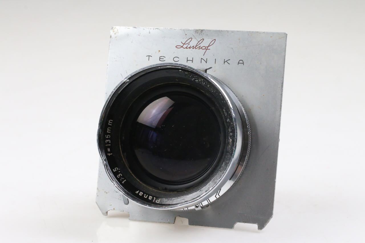 Zeiss Planar 135mm f/3,5 auf Linhof Platine (Bastlergerät) - #351193