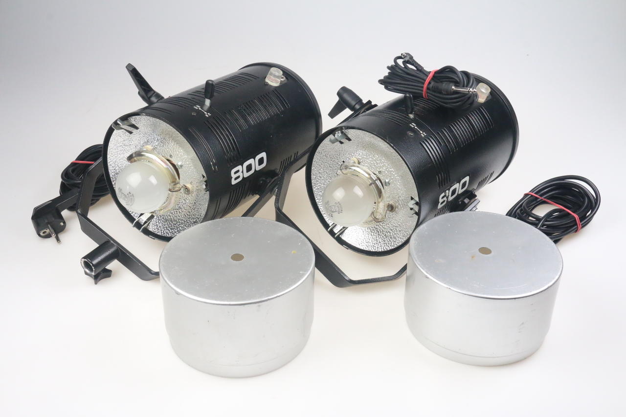 Hensel Mono Flash Vario B 800 / SET mit 2 Bltizköpfen  - #2722097 - Image 2