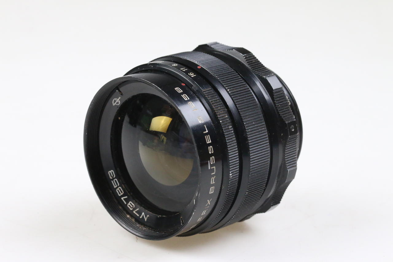 KMZ MIR-1 37mm f/2,8 Grand Prix Brussels 1958 schwarz M39 Bajonett - #737853
