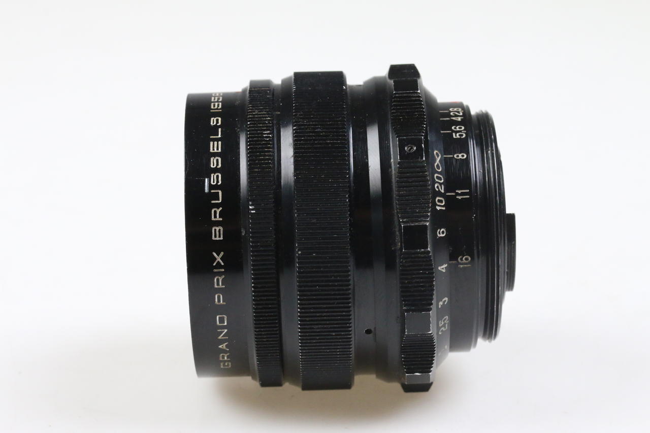 KMZ MIR-1 37mm f/2,8 Grand Prix Brussels 1958 schwarz M39 Bajonett - #737853 - Image 2