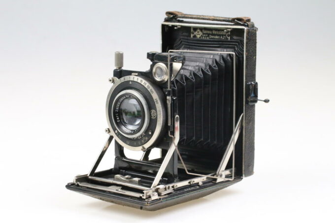 KWD Patent Etui 6x9 cm mit Carl Zeiss Tessar 12cm f/4,5 - #89869