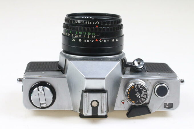 Praktica Super TL 1000 (211) mit M42 Domiplan 50mm f/2,8 - #990240