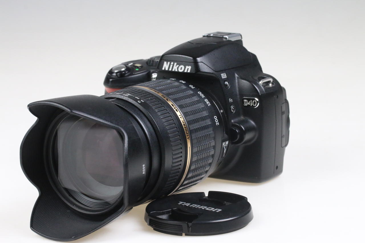 Nikon D40 mit Tamron 18-200mm f/3,5-6,3 XR Di II - #6679093