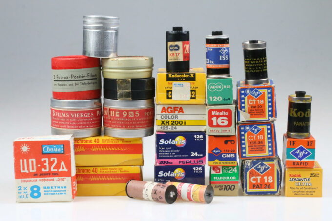 Konvolut diverse Filme - Abgelaufen - Expired