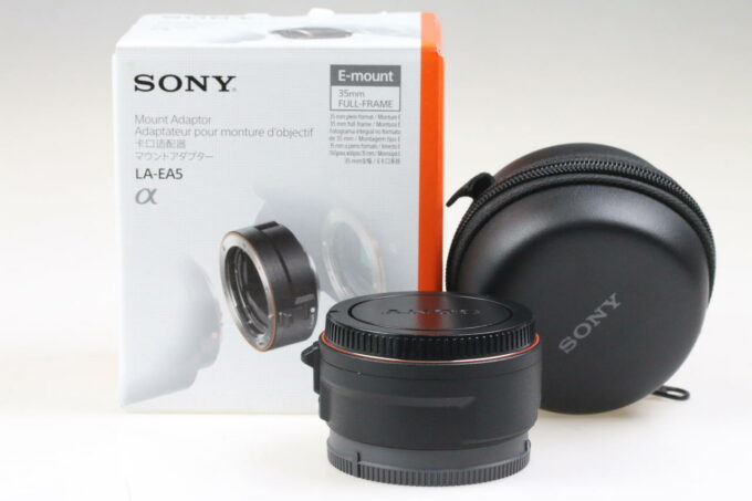 Sony LA-EA5 E-Mount auf A-Mount Adapter - #3329934