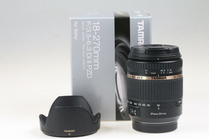 Tamron 18-270mm f/3,5-6,3 Di II PZD für Sony / Minolta A - #032213