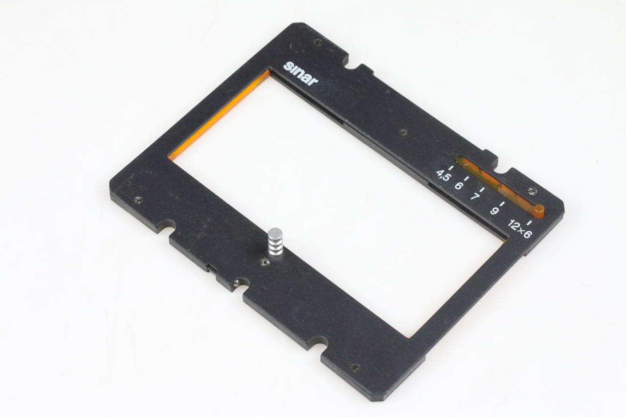 Sinar Mattscheiben Formatmaske für 120er Rollfilm Zoom Kassette