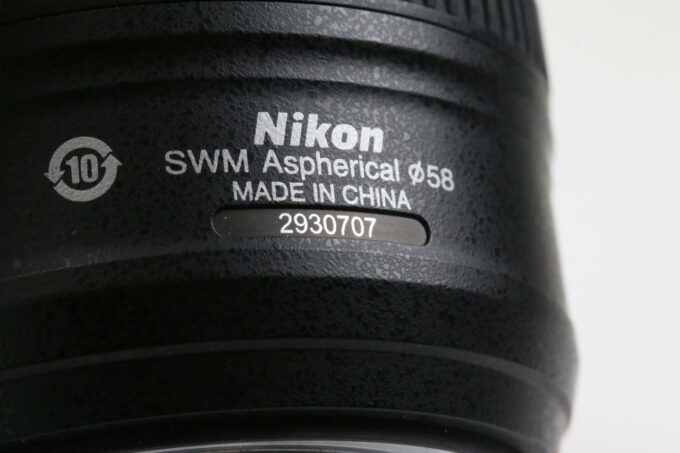 Nikon AF-S NIKKOR 50mm f/1,8 G - #2930707