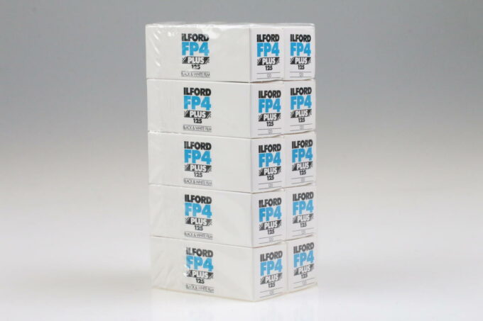 Ilford FP4 Plus 125 120 - Abgelaufen 01/2020 - 10 Stück