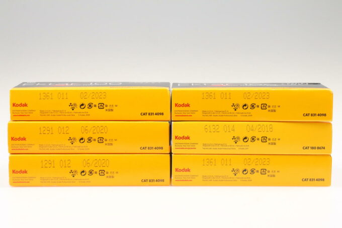 Kodak Konvolut diverse Colorfilme 120 Rollfilm - 25 Rollen