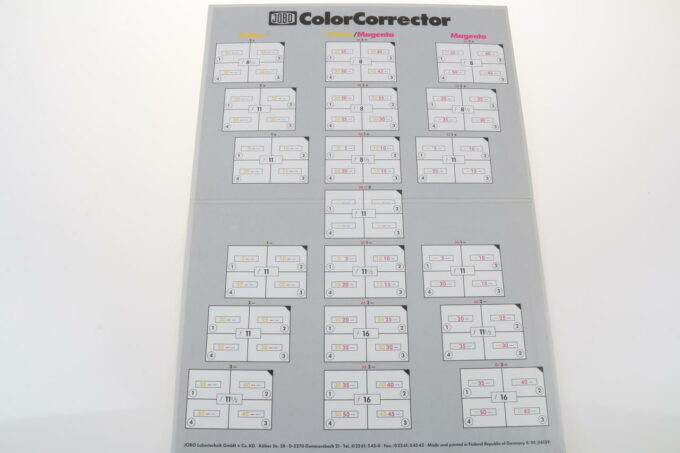 JOBO Color Control-System 4416