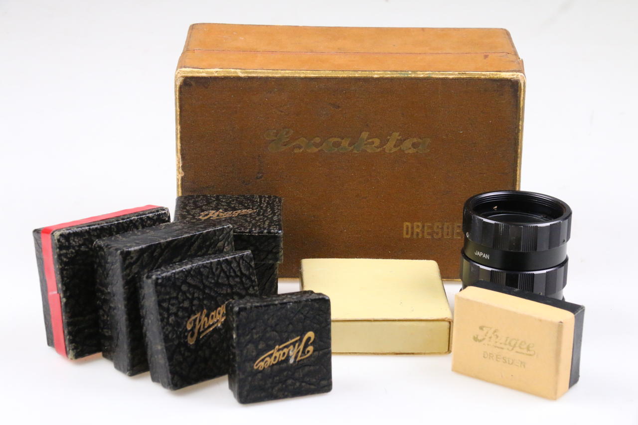 Ihagee Konvolut diverse Filter und Zwischenringe