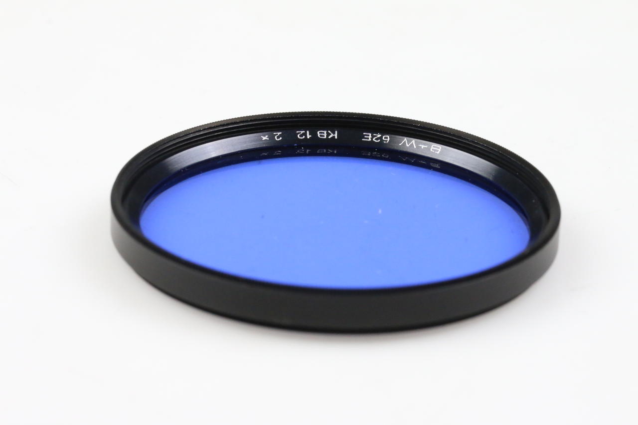 B+W Blaufilter KB12 2x - 62mm