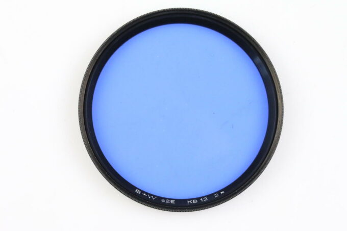 B+W Blaufilter KB12 2x - 62mm