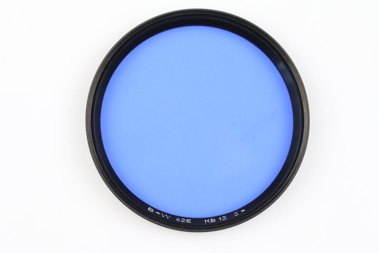 B+W Blaufilter KB12 2x - 62mm - Image 3