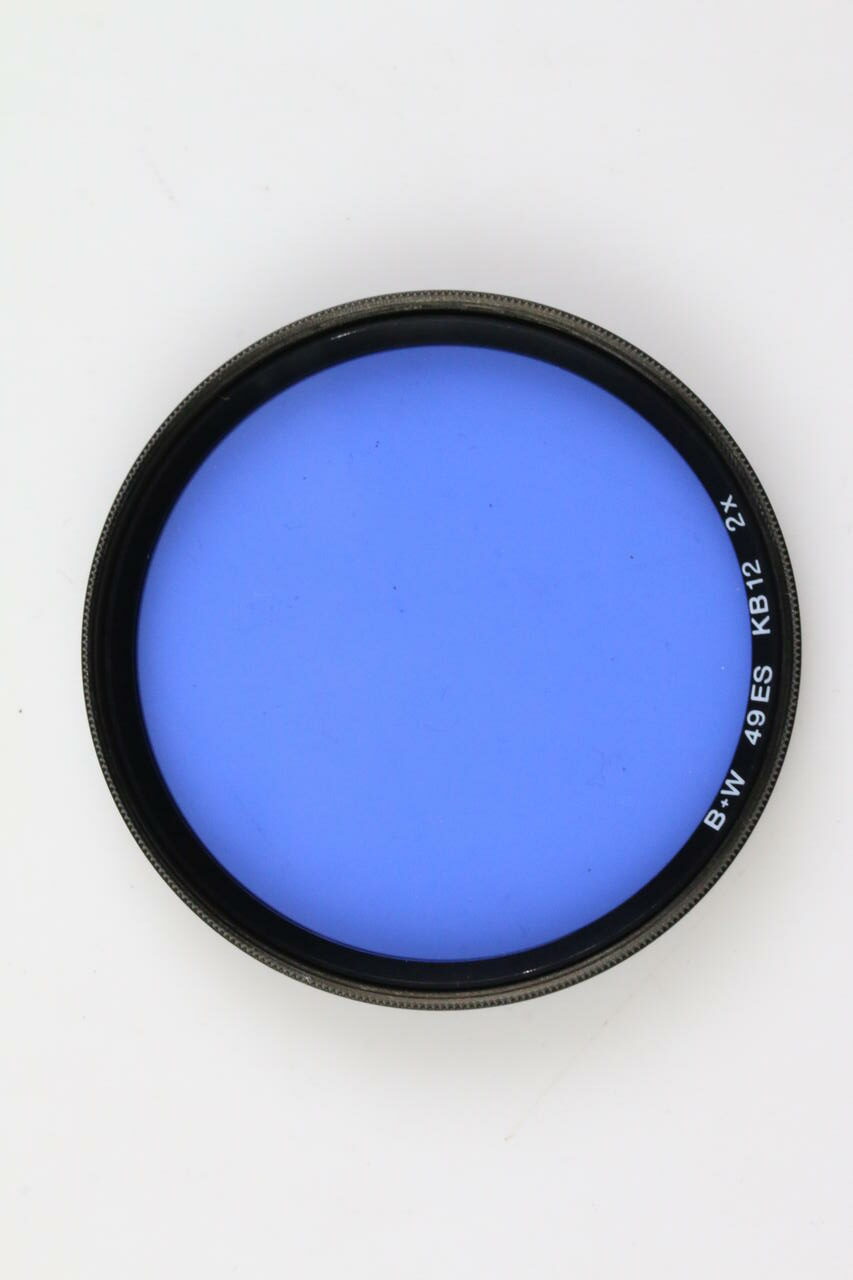 B+W Blaufilter KB12 49mm - Image 3