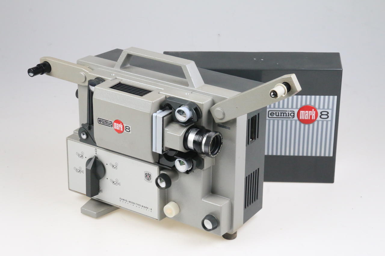Eumig MARK M 8mm Filmprojektor / Super / Singel 8 - #702315