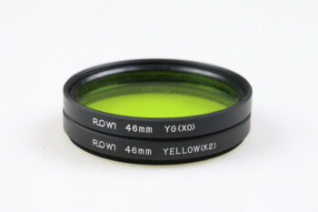 Rowi Filterset / Gelbgrün & Gelbfilter / Durchmesser 46mm