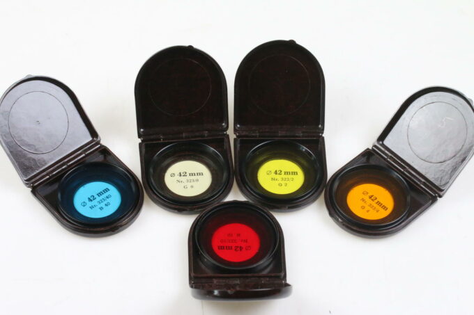 Zeiss Ikon Filtersatz 42mm AS - 12 Filter
