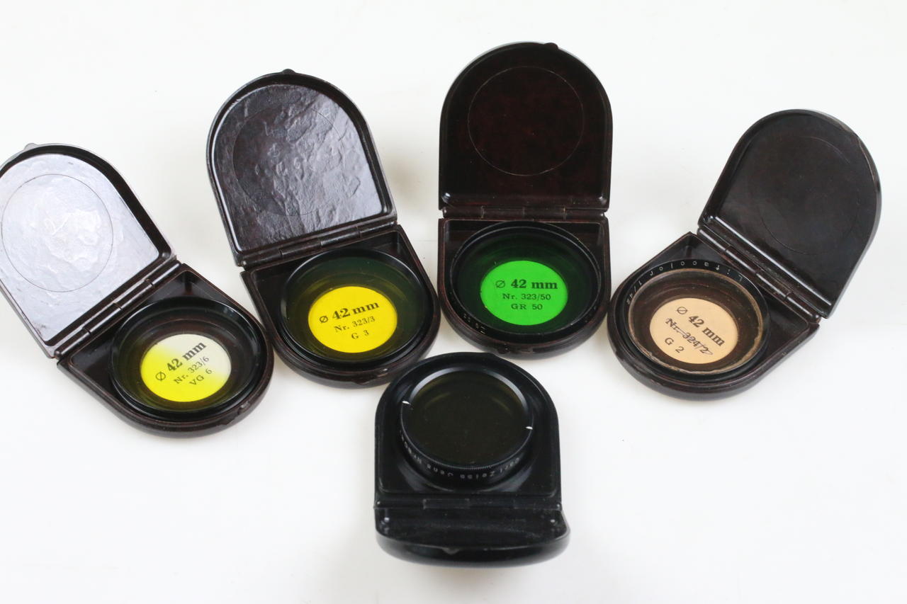 Zeiss Ikon Filtersatz 42mm AS - 12 Filter - Image 3