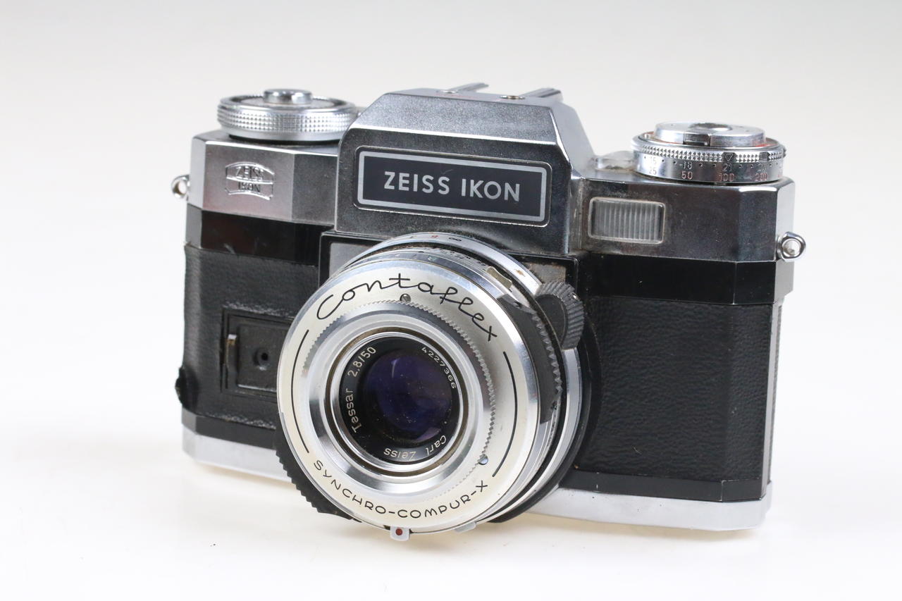 Zeiss Ikon Contaflex Super B mit Tessar 50mm f/2,8 - DEFEKT
