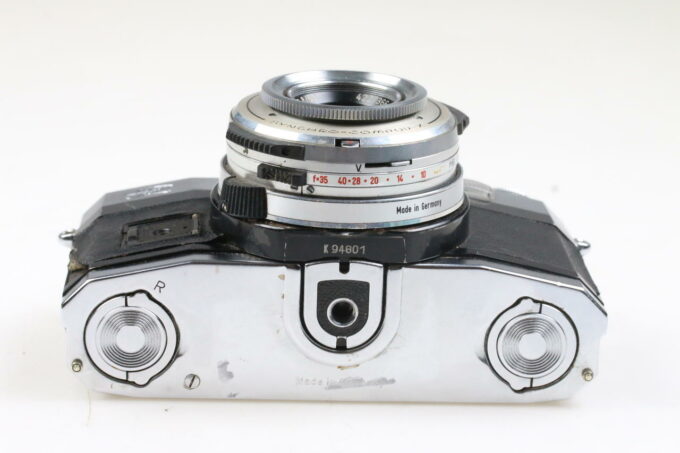 Zeiss Ikon Contaflex Super B mit Tessar 50mm f/2,8 - DEFEKT