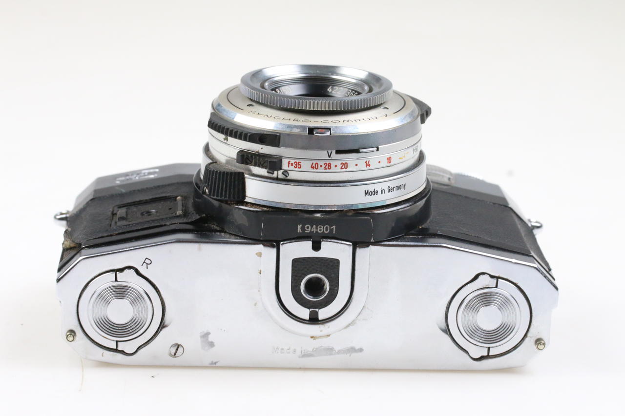 Zeiss Ikon Contaflex Super B mit Tessar 50mm f/2,8 - DEFEKT - Image 4