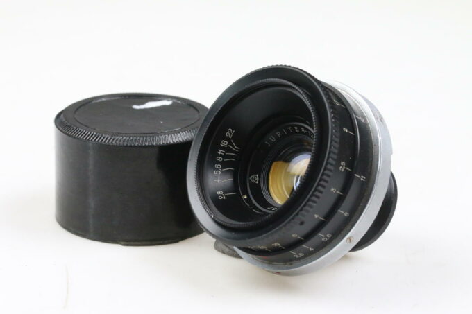 LZOS Jupiter-12 35mm f/2,8 für Contax/Kiev »Schwarz« - #8801167