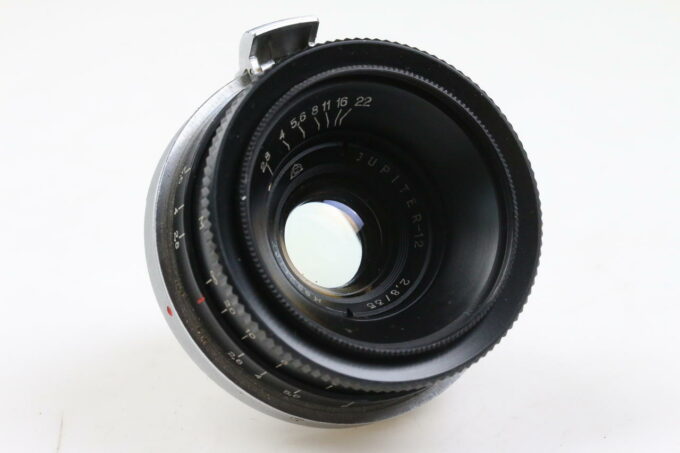 LZOS Jupiter-12 35mm f/2,8 für Contax/Kiev »Schwarz« - #8801167