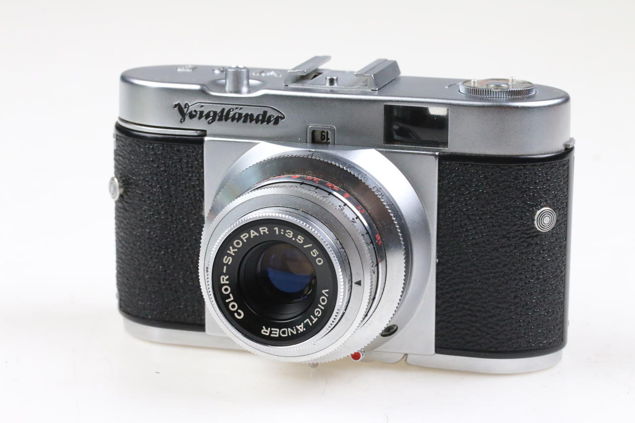 Voigtländer Vito B mit 50mm f/2,8 Color-Skopar Sucherkamera - DEFEKT