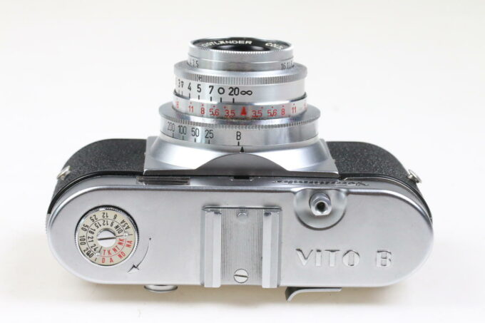 Voigtländer Vito B mit 50mm f/2,8 Color-Skopar Sucherkamera - DEFEKT