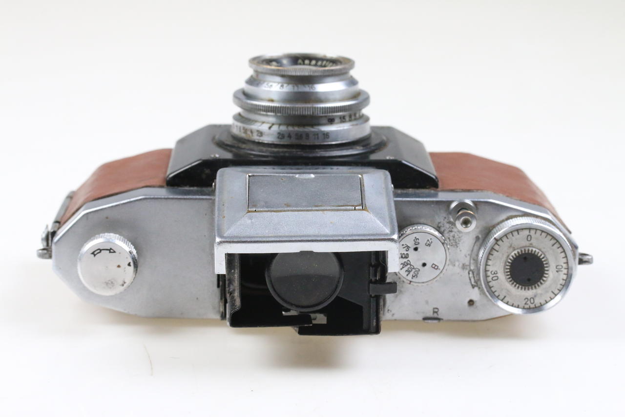 Praktica KW DRESDEN Praktiflex Gehäuse mit Viktar 5cm f/2,9