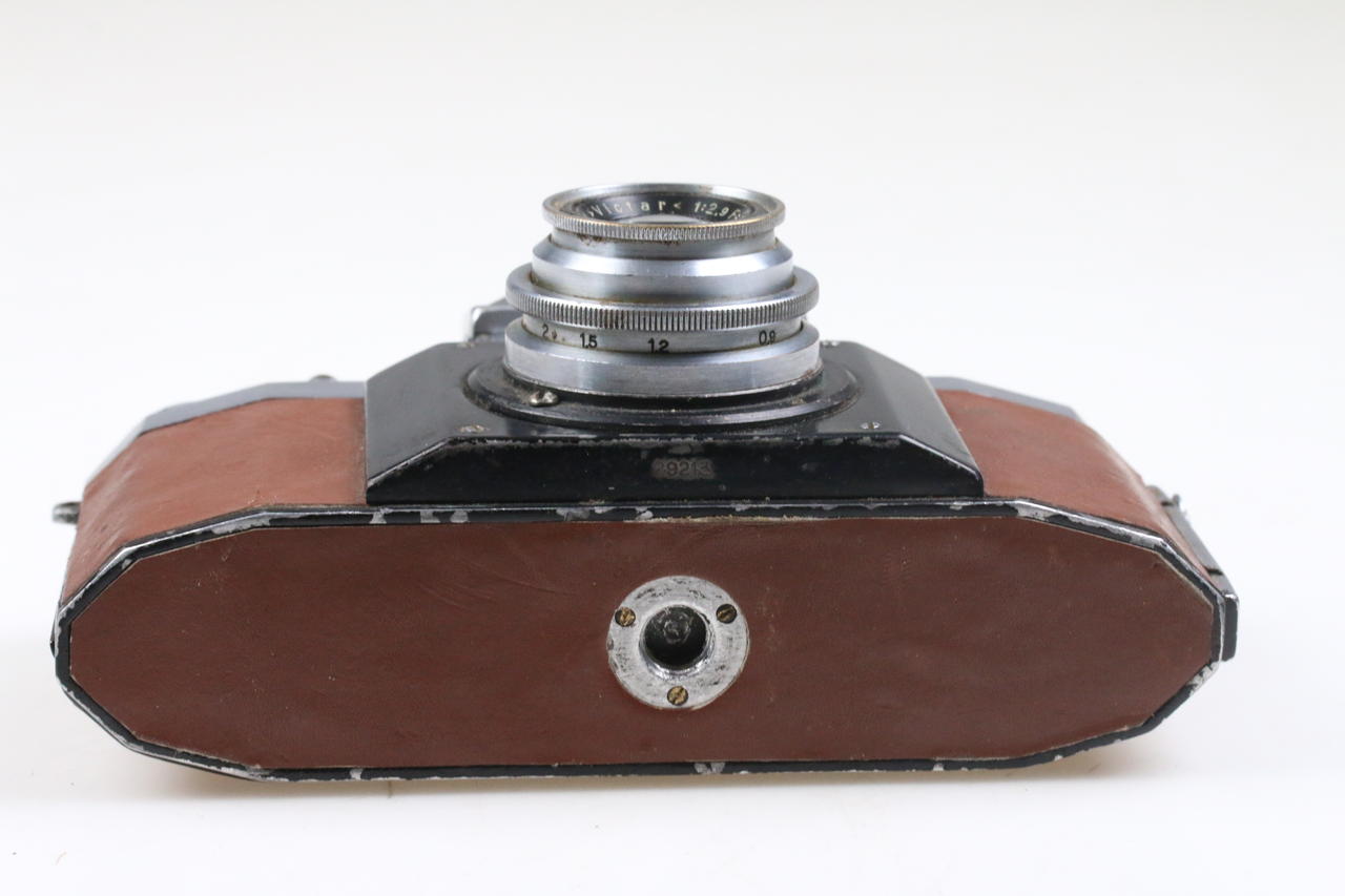 Praktica KW DRESDEN Praktiflex Gehäuse mit Viktar 5cm f/2,9