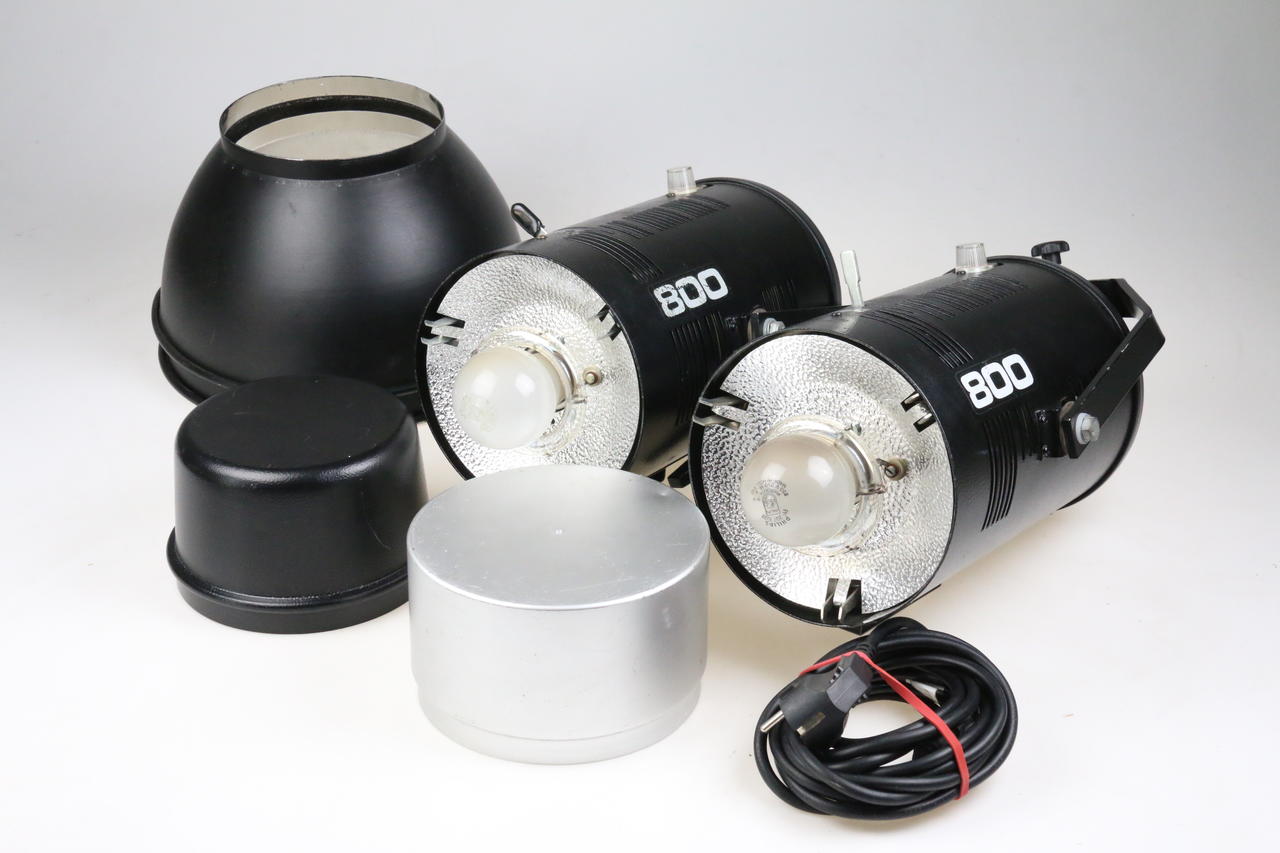 Hensel Mono Flash Vario B 800 / SET mit 2 Bltizköpfen