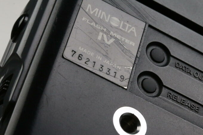 Minolta Flash Meter IV Belichtungsmesser - #76213319