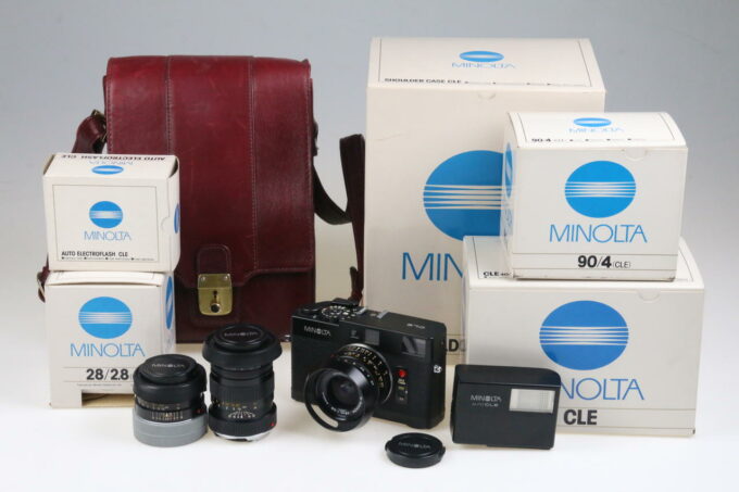 Minolta CLE Outfit mit 3 Objektiven - #1020430